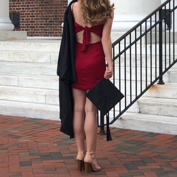 Lulus red mini dress - Picture 4 of 4